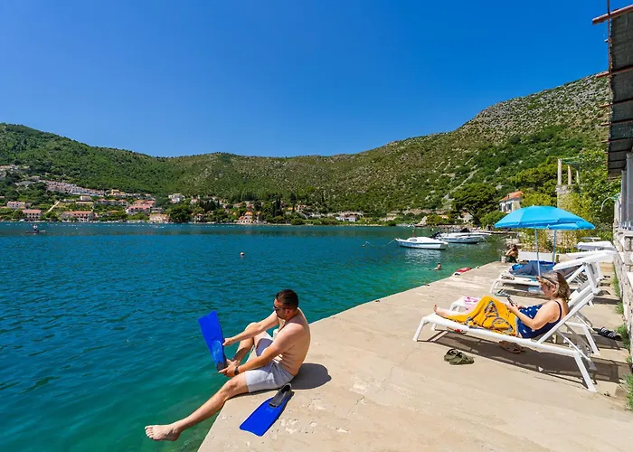 Marija - Waterfont With Sunbeds! Unique * Zaton (Dubrovnik-Neretva)