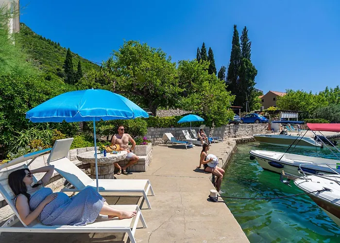Marija - Waterfont With Sunbeds! Unique Zaton (Dubrovnik-Neretva)