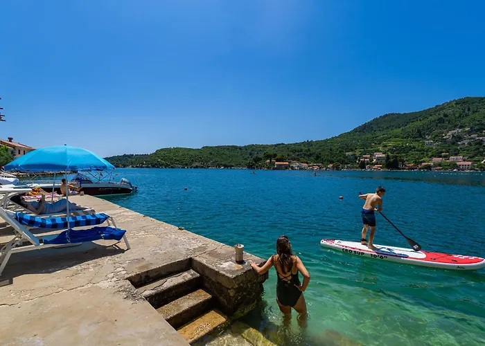 Marija - Waterfont With Sunbeds! Unique Zaton (Dubrovnik-Neretva)